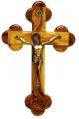  CRUCIFIX OLIVE WOOD 9.5 inch 