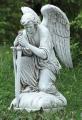  St. Michael Archangel Kneeling with Sword 13.5 inch 