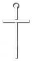  Cross 4" Silver 