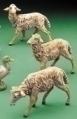  Nativity Sheep Ivory 3 inch Fontanini 3 Pieces (7.5" Scale) 