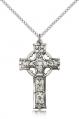  CROSS CELTIC Pendant Sterling Silver 1-3/8 inch 