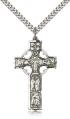  CROSS CELTIC Pendant Sterling Silver 1-5/8 inch 