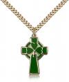  CROSS CELTIC Pendant 14K Gold Filled 1 inch 