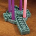  Advent Wreath Tabletop Celtic Cross 