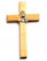  Cross First Communion Olive Wood 6 inch 
