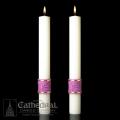  Complementing Altar Candles Jubilation  (2pcs) 