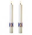  Complimenting Altar Candles, THE HOLY EUCHARIST 