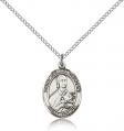  St. Gemma Galgani Medal - Sterling Silver - 3 Sizes 