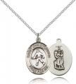  Sports Medal St. Christopher Field Hockey Pendant 