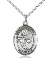  Sports Medal St. Christopher Basketball Pendant 