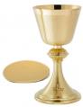  Chalice 12 oz and Scale Paten, Brushed Finish 