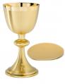  Chalice 16 oz and Scale Paten, Brushed Finish 