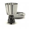  Chalice 16 oz and Bowl Paten, Silver Twelve Apostles 