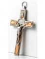  Crucifix St. Benedict Olive Wood 5 inch 