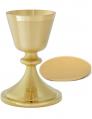  Chalice 12 oz and Scale Paten, Brushed Finish 