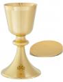  Chalice 11 oz and Scale Paten with Celtic Cross 