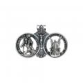  Visor Clip St. Christopher Pewter 