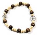  Bracelet Maple Wood Rosary Bracelete 