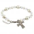  Bracelet First Communion Rosary Bracelet (ONLY 1 LEFT) 