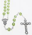  Rosary Green Peridot Fire Polished 