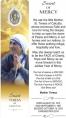  BOOKMARK ST. TERESA OF CALCUTTA 