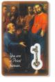  PRAYER CARD PRAYER FOR PRIESTS WITH MEDAL 