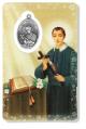  PRAYER CARD ST. GERARD WITH MEDAL 