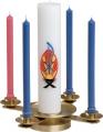  Advent Wreath with Sockets 