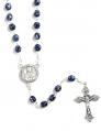  Rosary Blue/Silver St. Kateri with Relic 