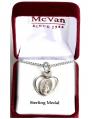  PENDANT MARY MIRACULOUS MEDAL STERLING 