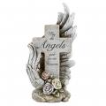  Cross Memorial in Angel Wings 10 inch 