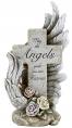  Cross Memorial in Angel Wings 10 inch 