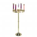  Advent Candle Stand Brass 48 inch 