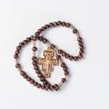  Rosary Wood San Damiano Brown 