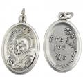  Medal Oxidized St. Padre Pio / Pray for Us 12/PKG (QTY Discount .90 ea) 