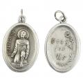  Medal Oxidized St. Peregrine / Pray for Us 12/PKG (QTY Discount .90 ea) 