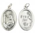  Medal Oxidized St. Rita / Pray for Us 12/PKG (QTY Discount .90 ea) 