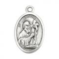  Medal Oxidized St. Andrew 12/PKG (QTY Discount .90 ea) 