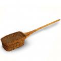  Collection Basket Rectangular 4" Depth with 30" Handle 