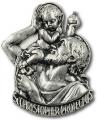  Visor Clip St. Christopher Pewter 