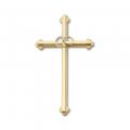  Cross Wedding Satin Gold 8 inch 