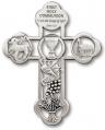  Children's Cross First Communion Pewter 