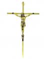  Crucifix 7.5" Gold Metal 