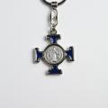  Key Chain St. Benedict Blue 