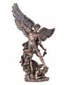  St. Michael Archangel Statue Bronze 14.5 inch 