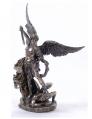  St. Michael Archangel Statue Bronze 10 inch 