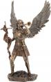  St. Gabriel Archangel Statue Bronze 13 inch 