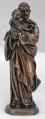 St. Joseph and Child Statue Bronze 8 inch 