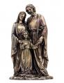  Holy Family Statue Bronze 9.75 inch 