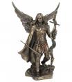 St. Gabriel Archangel Statue Bronze 9 inch 
